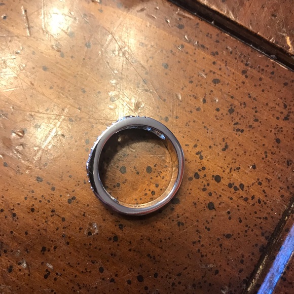 NEW IN BOX! 925 Sterling Silver White Sapphire Ring - Picture 6 of 6